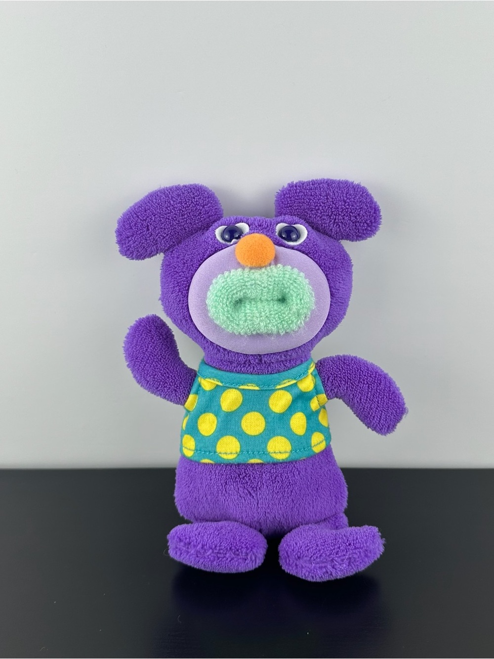 Mattel Fisher Price Purple Sing A Ma Jigs 9" Sing-A-Ma-Jig Plush Sound Works